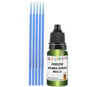 SCOOBYS PAINTS BACK IN THE MIX Touch Up Paint Compatible With Porsche Mamba Green Metallic M6S,L0 Scratch Fix Automotive Car (10Ml)