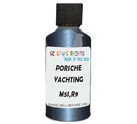 SCOOBYS PAINTS BACK IN THE MIX Touch Up Paint Compatible With Porsche Yachting Blue Metallic M5S,R9 Scratch Fix Automotive Car (30Ml)