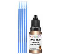 SCOOBYS PAINTS BACK IN THE MIX Touch Up Paint Compatible With Range Rover Calama Copper Metallic 836,Lrc-Bab Scratch Fix Automotive Gold Car (10Ml)