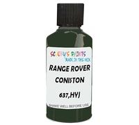 SCOOBYS PAINTS BACK IN THE MIX Touch Up Paint Compatible With Range Rover Coniston Green 637,Hyj Scratch Fix Automotive Car (30Ml)