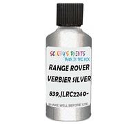 SCOOBYS PAINTS BACK IN THE MIX Touch Up Paint Compatible With Range Rover Verbier Silver Metallic 839,Jlrc2240-Mau-670 Scratch Fix Automotive Car (30Ml)