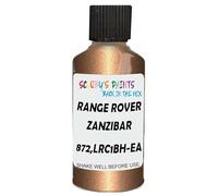 SCOOBYS PAINTS BACK IN THE MIX Touch Up Paint Compatible With Range Rover Zanzibar Metallic 872,Lrc1Bh-Ear Scratch Fix Automotive Gold Car (30Ml)