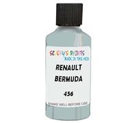 SCOOBYS PAINTS BACK IN THE MIX Touch Up Paint Compatible With Renault Bermuda Blue 456 Scratch Fix Automotive Car (30Ml)