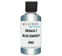 SCOOBYS PAINTS BACK IN THE MIX Touch Up Paint Compatible With Renault Bleu Energy Metallic Rnu Scratch Fix Automotive Blue Car (30Ml)