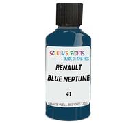 SCOOBYS PAINTS BACK IN THE MIX Touch Up Paint Compatible With Renault Blue Neptune Heritage 41 Scratch Fix Automotive Car (30Ml)