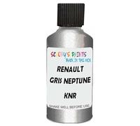 SCOOBYS PAINTS BACK IN THE MIX Touch Up Paint Compatible With Renault Gris Neptune Nacre Metallic Knr Scratch Fix Automotive Grey Car (30Ml)