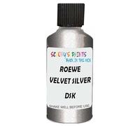 SCOOBYS PAINTS BACK IN THE MIX Touch Up Paint Compatible With Roewe Velvet Silver Dsk Scratch Fix Automotive Car (30Ml)