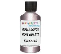 SCOOBYS PAINTS BACK IN THE MIX Touch Up Paint Compatible With Rolls Royce Rose Quartz Int. 2K Fr62-3Egl Scratch Fix Automotive Pink Car (30Ml)