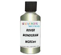 SCOOBYS PAINTS BACK IN THE MIX Touch Up Paint Compatible With Rover Monogram Algorithm Green Mgrc011 Scratch Fix Automotive Car (30Ml)