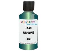 SCOOBYS PAINTS BACK IN THE MIX Touch Up Paint Compatible With Saab Neptune Green 272 Scratch Fix Automotive Car (30Ml)