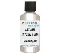 SCOOBYS PAINTS BACK IN THE MIX Touch Up Paint Compatible With Saturn Aura White Diamond Pearl Wa800J,98 Scratch Fix Automotive Car (30Ml)