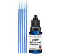 SCOOBYS PAINTS BACK IN THE MIX Touch Up Paint Compatible With Saturn Imperial Blue Metallic Wa403P,Gap Scratch Fix Automotive Car (10Ml)