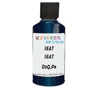 SCOOBYS PAINTS BACK IN THE MIX Touch Up Paint Compatible With Seat Alhambra Shadow Blue Perleffekt D5Q,P6 Scratch Fix Automotive Car (30Ml)