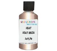 SCOOBYS PAINTS BACK IN THE MIX Touch Up Paint Compatible With Seat Ibiza Mystic Magenta Metallic S4Y,F8 Scratch Fix Automotive Purple Car (30Ml)
