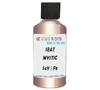 SCOOBYS PAINTS BACK IN THE MIX Touch Up Paint Compatible With Seat Mystic Magenta Metallic S4Y / F8 Scratch Fix Automotive Purple Car (30Ml)