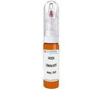 SCOOBYS PAINTS BACK IN THE MIX Touch Up Paint Compatible With Skoda Lemon Kick 9692 / F6Y Scratch Fix Automotive Orange Car (20Ml)
