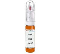 SCOOBYS PAINTS BACK IN THE MIX Touch Up Paint Compatible With Skoda Octavia Lemon Kick 9692,F6Y Scratch Fix Automotive Orange Car (20Ml)