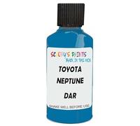 SCOOBYS PAINTS BACK IN THE MIX Touch Up Paint Compatible With Toyota Neptune Dar Scratch Fix Automotive Blue Car (30Ml)