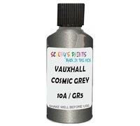 SCOOBYS PAINTS BACK IN THE MIX Touch Up Paint Compatible With Vauxhall Cosmic Grey Metallic 10A / Gr5 Scratch Fix Automotive Car (30Ml)
