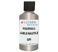 SCOOBYS PAINTS BACK IN THE MIX Touch Up Paint Compatible With Vauxhall Sable/Nautile Gps Scratch Fix Automotive Silver Car (30Ml)