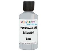 SCOOBYS PAINTS BACK IN THE MIX Touch Up Paint Compatible With Volkswagen Bermuda L288 Scratch Fix Automotive Grey Car (30Ml)