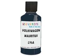 SCOOBYS PAINTS BACK IN THE MIX Touch Up Paint Compatible With Volkswagen Mauritius Blue Ly5A Scratch Fix Automotive Car (30Ml)
