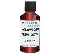 SCOOBYS PAINTS BACK IN THE MIX Touch Up Paint Compatible With Volkswagen Terra-Cotta Red Pearl Lc3Z,U7 Scratch Fix Automotive Car (30Ml)