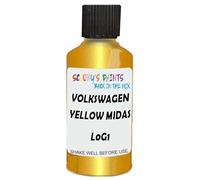 SCOOBYS PAINTS BACK IN THE MIX Touch Up Paint Compatible With Volkswagen Yellow Midas L0G1 Scratch Fix Automotive Car (30Ml)