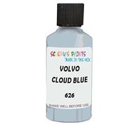 SCOOBYS PAINTS BACK IN THE MIX Touch Up Paint Compatible With Volvo Cloud Blue 626 Scratch Fix Automotive Car (30Ml)