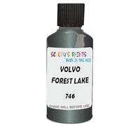 SCOOBYS PAINTS BACK IN THE MIX Touch Up Paint Compatible With Volvo Forest Lake 746 Scratch Fix Automotive Green Car (30Ml)