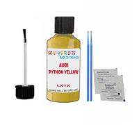 SCOOBYS PAINTS BACK IN THE MIX Touch Up Paint For Audi A3 Python Yellow Lx1X 2018-2022 30Ml Bottle Brush Scratch Stone Chip Repair Pen