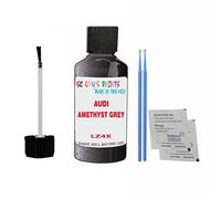 SCOOBYS PAINTS BACK IN THE MIX Touch Up Paint For Audi A5 Sportback Amethyst Grey Lz4X 2007-2015 30Ml Bottle Brush Scratch Stone Chip Repair Pen