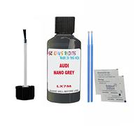 SCOOBYS PAINTS BACK IN THE MIX Touch Up Paint For Audi Q2 Nano Grey Lx7M 2015-2022 30Ml Bottle Brush Scratch Stone Chip Repair Pen
