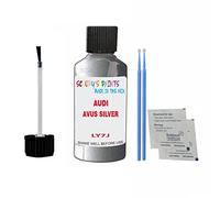 SCOOBYS PAINTS BACK IN THE MIX Touch Up Paint For Audi Tt Coupe Avus Silver Ly7J 2000-2010 30Ml Bottle Brush Scratch Stone Chip Repair Pen