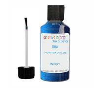 SCOOBYS PAINTS BACK IN THE MIX Touch Up Paint For Bmw Portimao Blue Wc31 Metallic