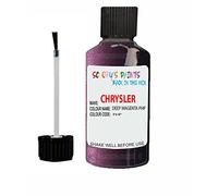 SCOOBYS PAINTS BACK IN THE MIX Touch Up Paint For Chrysler Pt Cruiser Deep Magenta Php 1999-2006 30Ml Bottle Brush Scratch Stone Chip Repair Pen