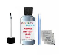SCOOBYS PAINTS BACK IN THE MIX Touch Up Paint For Citroen Grand C4 Picasso Bleu Teles (Blue) Ehh 2012-2017 30Ml Bottle Brush Scratch Stone Chip Repair Pen