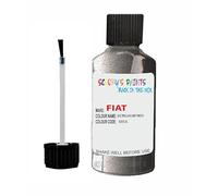 SCOOBYS PAINTS BACK IN THE MIX Touch Up Paint For Fiat Electroclash Grey (500C/Presto/Twinair) 695A Metallic