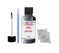 SCOOBYS PAINTS BACK IN THE MIX Touch Up Paint For Ford Escort MERCURY GREY 3YP 1986-199430ml bottle brush scratch stone chip repair pen