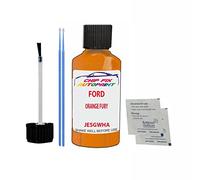 SCOOBYS PAINTS BACK IN THE MIX Touch Up Paint For Ford Focus ST ORANGE FURY JESGWHA 2019-202130ml bottle brush scratch stone chip repair pen