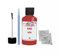 SCOOBYS PAINTS BACK IN THE MIX Touch Up Paint For Ford Ka SUNRISE 89 2009-201230ml bottle brush scratch stone chip repair pen