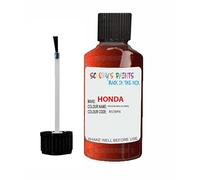 SCOOBYS PAINTS BACK IN THE MIX Touch Up Paint For Honda Civic Passion Red R539Px 2009-2018 30Ml Bottle Brush Scratch Stone Chip Repair Pen