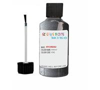 SCOOBYS PAINTS BACK IN THE MIX Touch Up Paint For Hyundai I10 Stardust V3G 2014-2019 30Ml Bottle Brush Scratch Stone Chip Repair Pen