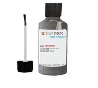 SCOOBYS PAINTS BACK IN THE MIX Touch Up Paint For Hyundai Kona Galactic Grey Uys 2018-2019 30Ml Bottle Brush Scratch Stone Chip Repair Pen