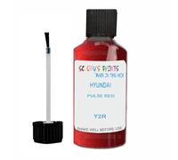SCOOBYS PAINTS BACK IN THE MIX Touch Up Paint For Hyundai Pulse Red Y2R Metallic