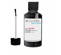 SCOOBYS PAINTS BACK IN THE MIX Touch Up Paint For Jaguar Xf Midnight Black Pef 2002-2013 30Ml Bottle Brush Scratch Stone Chip Repair Pen