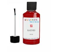 SCOOBYS PAINTS BACK IN THE MIX Touch Up Paint For Kia Blaze Red Sq Non-Metallic