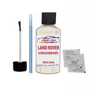 SCOOBYS PAINTS BACK IN THE MIX Touch Up Paint For Land Rover Land Rover Alpine/Savarine White Nuc 1990-1998 30Ml Bottle Brush Scratch Stone Chip Repair Pen