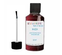 SCOOBYS PAINTS BACK IN THE MIX Touch Up Paint For Mazda Artisan Red Premium 51F Metallic
