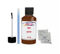 SCOOBYS PAINTS BACK IN THE MIX Touch Up Paint For Mini Mini Chestnut Yc1V 2016-2021 30Ml Bottle Brush Scratch Stone Chip Repair Pen
